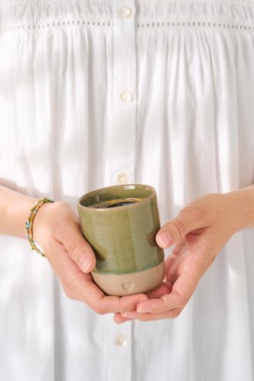 Mug sans anse - Coeur – Image 2