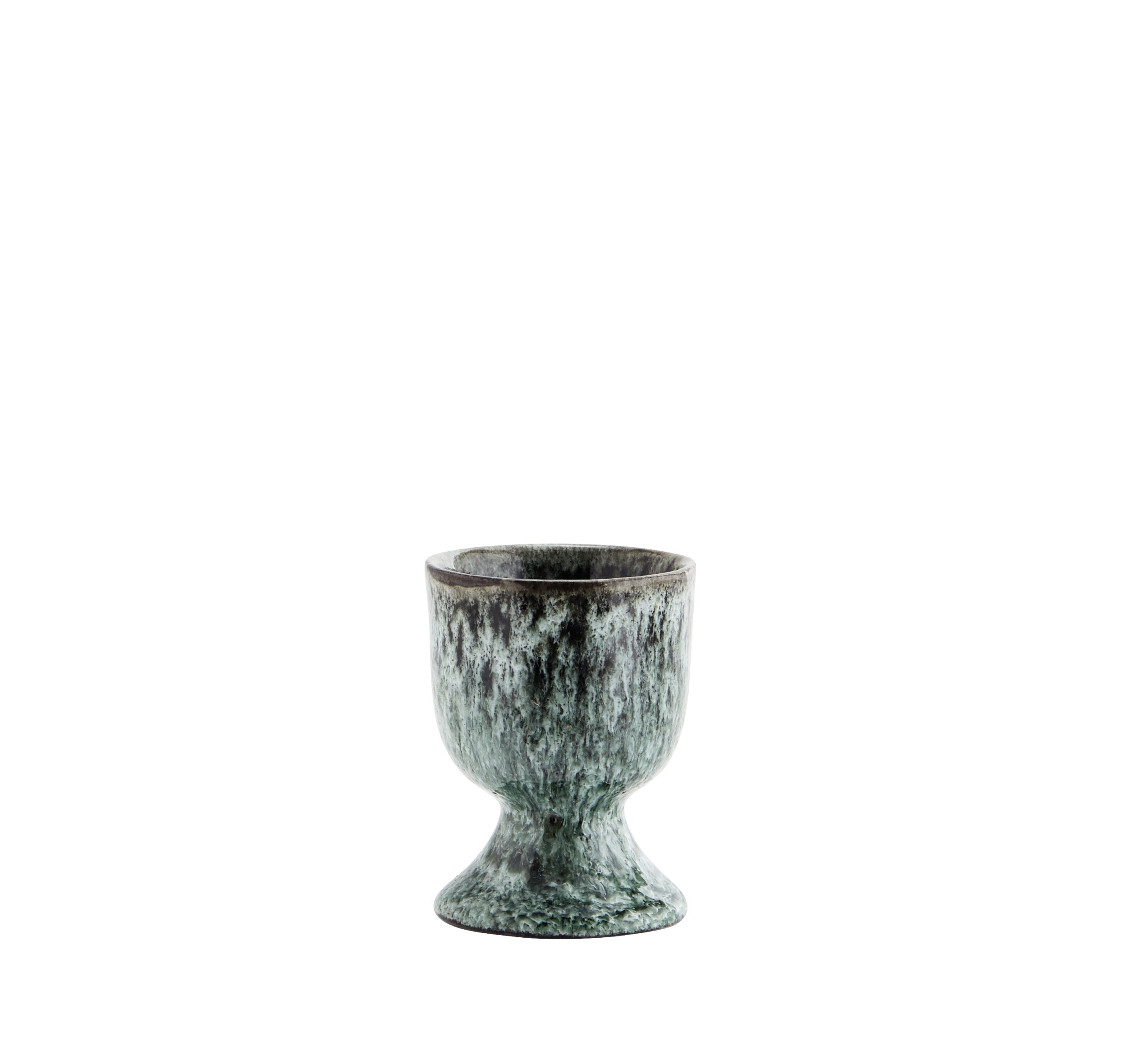 Coquetier moucheté en grès – Image 2